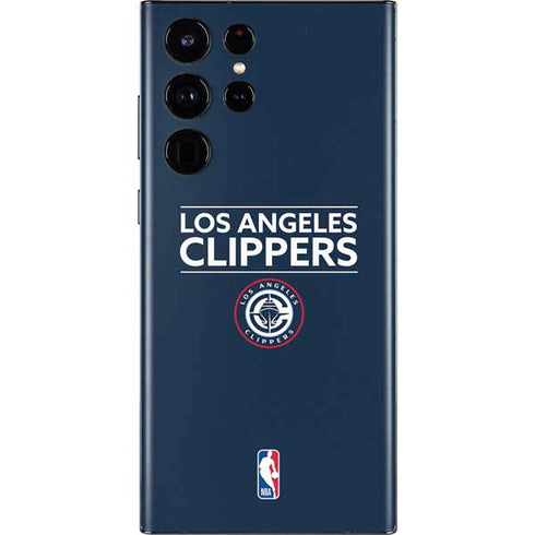NBA Los Angeles Clippers Standard Blue Galaxy S22 Ultra Skin