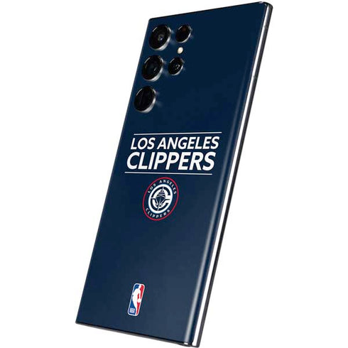NBA Los Angeles Clippers Standard Blue Galaxy S22 Ultra Skin