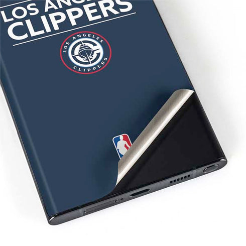 NBA Los Angeles Clippers Standard Blue Galaxy S22 Ultra Skin