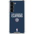 NBA Los Angeles Clippers Standard Blue Galaxy S23 Clear Case
