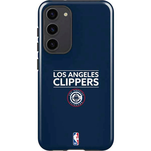 NBA Los Angeles Clippers Standard Blue Galaxy S23 Plus Pro Case