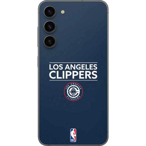 NBA Los Angeles Clippers Standard Blue Galaxy S23 Plus Skin