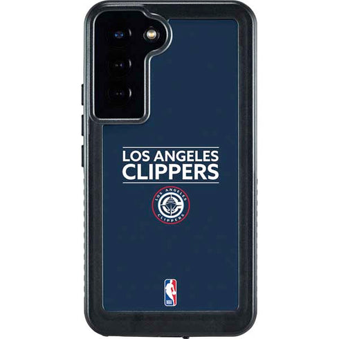 NBA Los Angeles Clippers Standard Blue Galaxy S23 Plus Waterproof Case