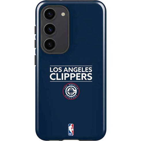 NBA Los Angeles Clippers Standard Blue Galaxy S23 Pro Case