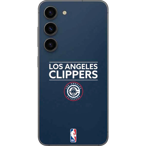 NBA Los Angeles Clippers Standard Blue Galaxy S23 Skin