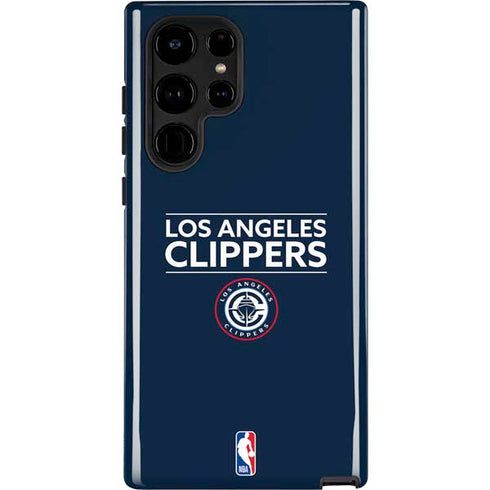 NBA Los Angeles Clippers Standard Blue Galaxy S23 Ultra Pro Case