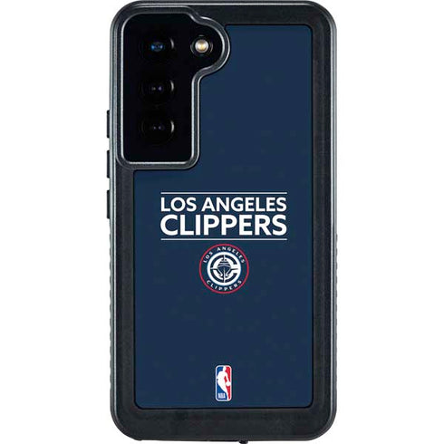 NBA Los Angeles Clippers Standard Blue Galaxy S23 Waterproof Case