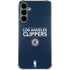 NBA Los Angeles Clippers Standard Blue Galaxy S24 Plus Clear Case