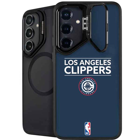 NBA Los Angeles Clippers Standard Blue Galaxy S24 Plus Kickstand Case