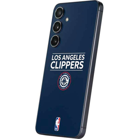 NBA Los Angeles Clippers Standard Blue Galaxy S25 Plus Skin