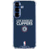 NBA Los Angeles Clippers Standard Blue Galaxy S25 Plus Clear Case