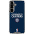 NBA Los Angeles Clippers Standard Blue Galaxy S26 Clear Case