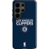 NBA Los Angeles Clippers Standard Blue Galaxy S26 Ultra Impact Case