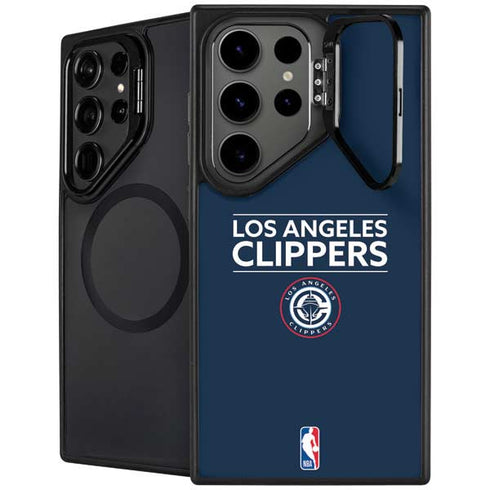 NBA Los Angeles Clippers Standard Blue Galaxy S26 Ultra Kickstand Case