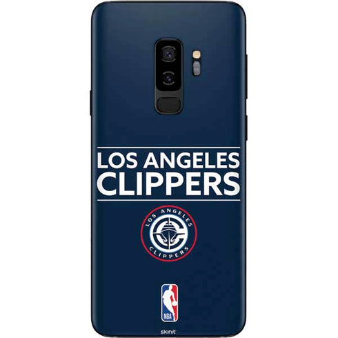 NBA Los Angeles Clippers Standard Blue Galaxy S9 Plus Skin