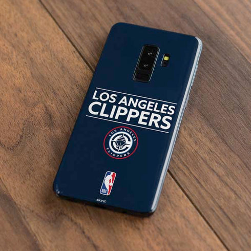 NBA Los Angeles Clippers Standard Blue Galaxy S9 Plus Skin