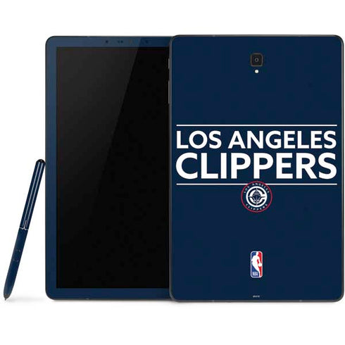 NBA Los Angeles Clippers Standard Blue Samsung Galaxy Tab Skin