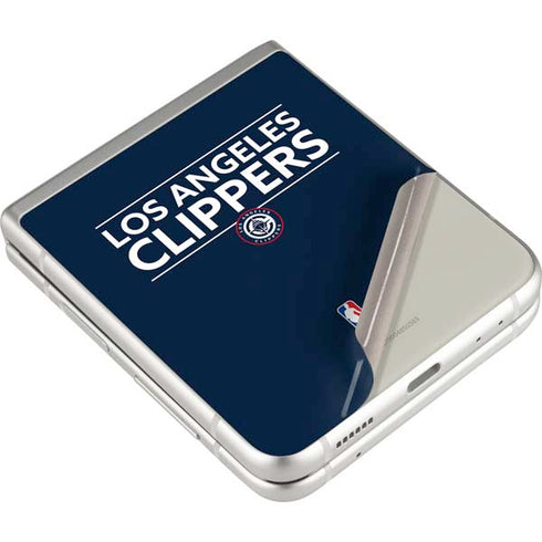 NBA Los Angeles Clippers Standard Blue Galaxy Z Flip3 5G Skin