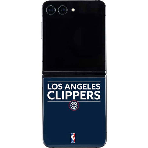NBA Los Angeles Clippers Standard Blue Galaxy Z Flip5 5G Skin