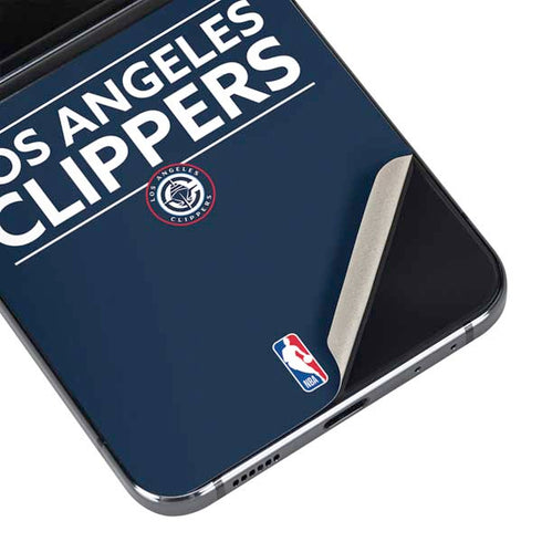 NBA Los Angeles Clippers Standard Blue Galaxy Z Flip5 5G Skin