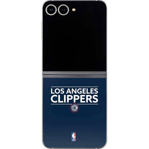 NBA Los Angeles Clippers Standard Blue Galaxy Z Flip6 Skin