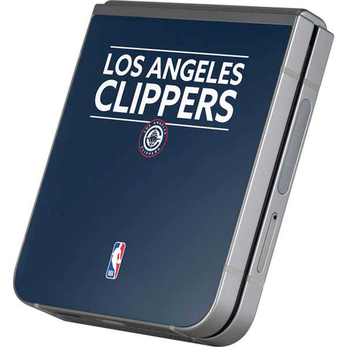 NBA Los Angeles Clippers Standard Blue Galaxy Z Flip6 Skin