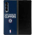 NBA Los Angeles Clippers Standard Blue Galaxy Z Fold3 5G Skin