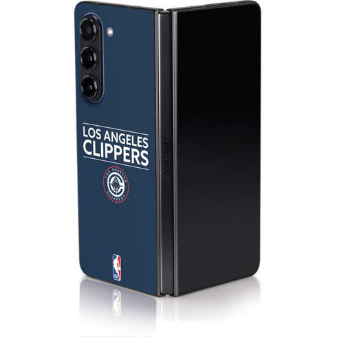 NBA Los Angeles Clippers Standard Blue Galaxy Z Fold5 5G Skin