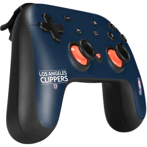 NBA Los Angeles Clippers Standard Blue Google Stadia Controller Skin