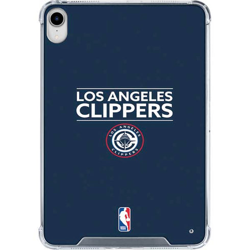 NBA Los Angeles Clippers Standard Blue iPad 11th Gen (2025) Clear Case