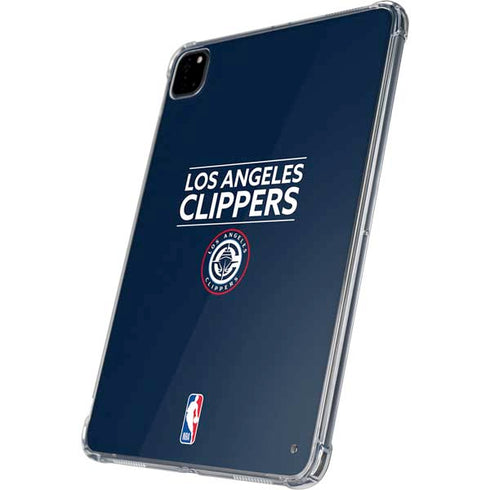 NBA Los Angeles Clippers Standard Blue iPad Pro 11in (2024) Clear Case