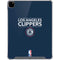 NBA Los Angeles Clippers Standard Blue iPad Pro 12.9in (2020) Clear Case