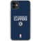 NBA Los Angeles Clippers Standard Blue iPhone 11 Clear Case