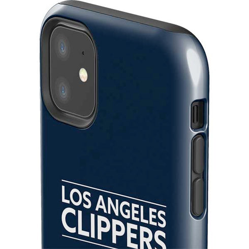 NBA Los Angeles Clippers Standard Blue iPhone 11 Impact Case