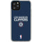 NBA Los Angeles Clippers Standard Blue iPhone 11 Pro Clear Case