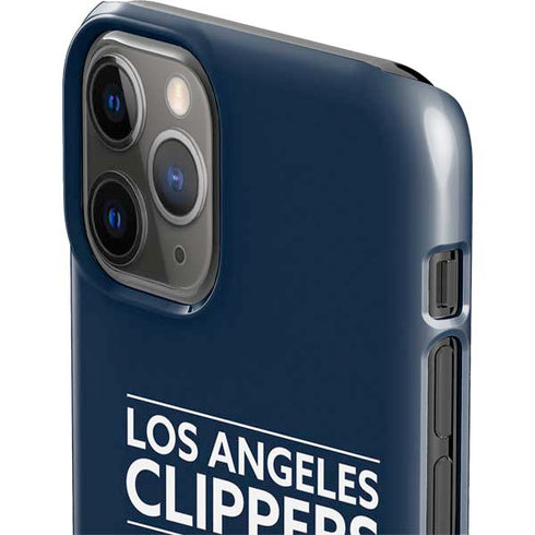 NBA Los Angeles Clippers Standard Blue iPhone 11 Pro Lite Case