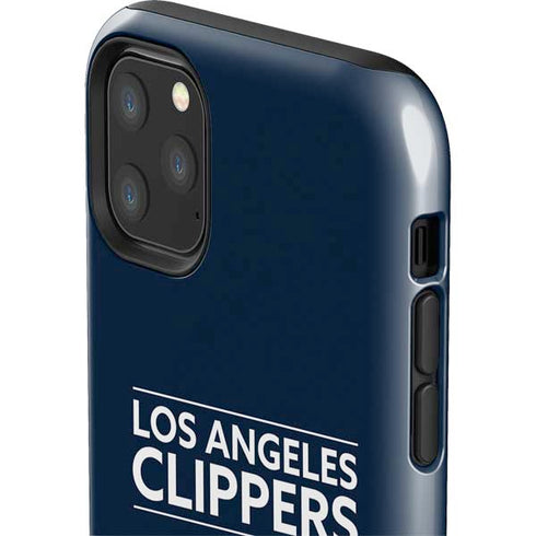 NBA Los Angeles Clippers Standard Blue iPhone 11 Pro Max Impact Case