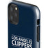 NBA Los Angeles Clippers Standard Blue iPhone 11 Pro Max Impact Case