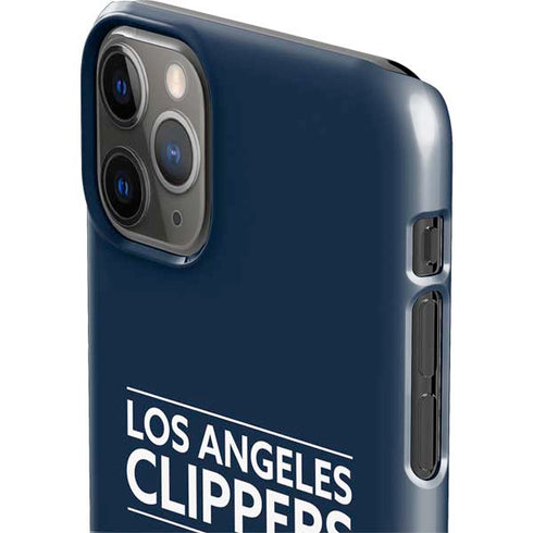 NBA Los Angeles Clippers Standard Blue iPhone 11 Pro Max Lite Case
