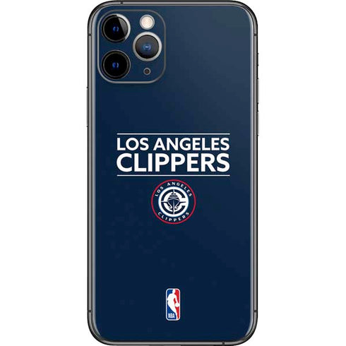 NBA Los Angeles Clippers Standard Blue iPhone 11 Pro Skin