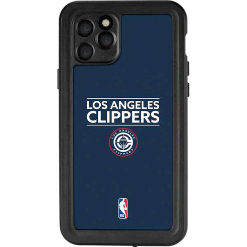 NBA Los Angeles Clippers Standard Blue iPhone 11 Pro Waterproof Case