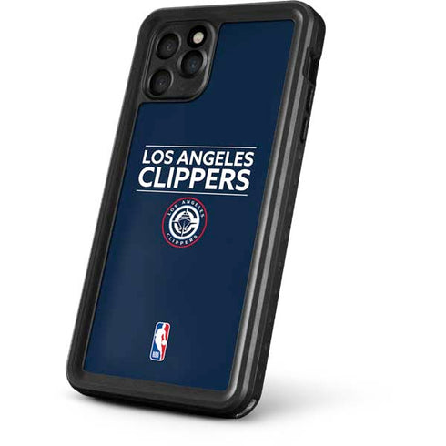 NBA Los Angeles Clippers Standard Blue iPhone 11 Pro Waterproof Case