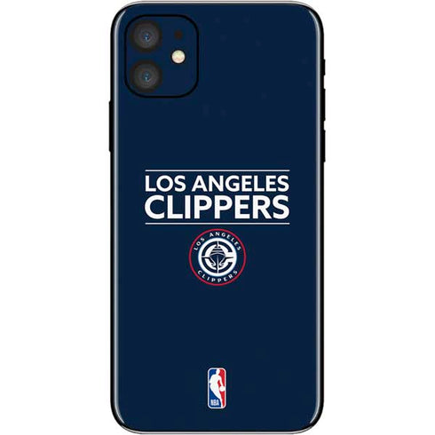 NBA Los Angeles Clippers Standard Blue iPhone 11 Skin