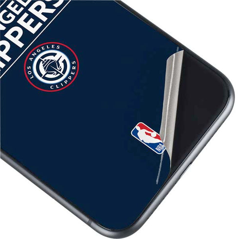 NBA Los Angeles Clippers Standard Blue iPhone 11 Skin