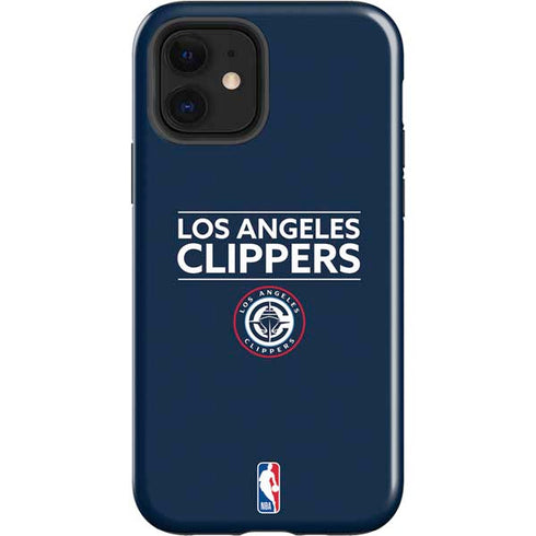 NBA Los Angeles Clippers Standard Blue iPhone 12 Impact Case