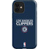 NBA Los Angeles Clippers Standard Blue iPhone 12 Impact Case