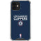 NBA Los Angeles Clippers Standard Blue iPhone 12 Mini Clear Case