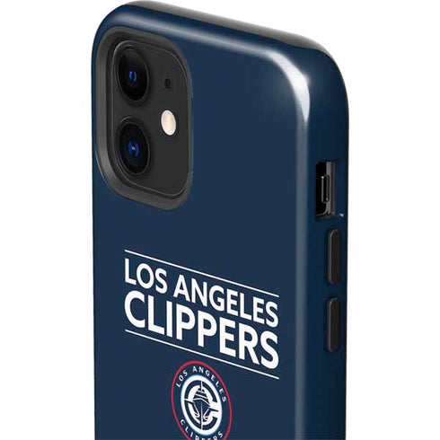 NBA Los Angeles Clippers Standard Blue iPhone 12 Mini Impact Case