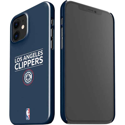 NBA Los Angeles Clippers Standard Blue iPhone 12 Mini Lite Case