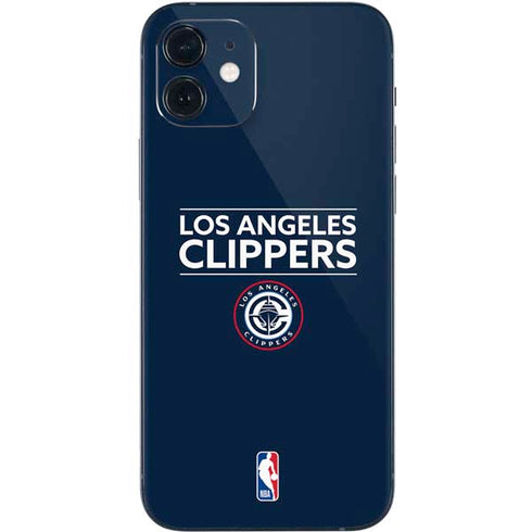 NBA Los Angeles Clippers Standard Blue iPhone 12 Mini Skin